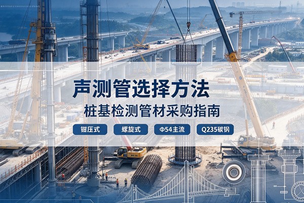 硚口声测管选型标准