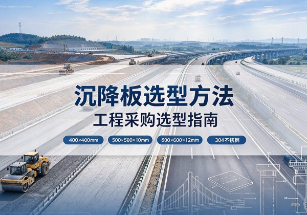 硚口沉降板选择方法