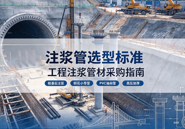 硚口注浆管选型标准